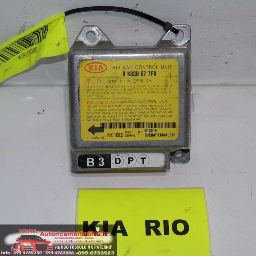 Kia rio dal 2000 al 2006 0k32b677f0 centralina airbag