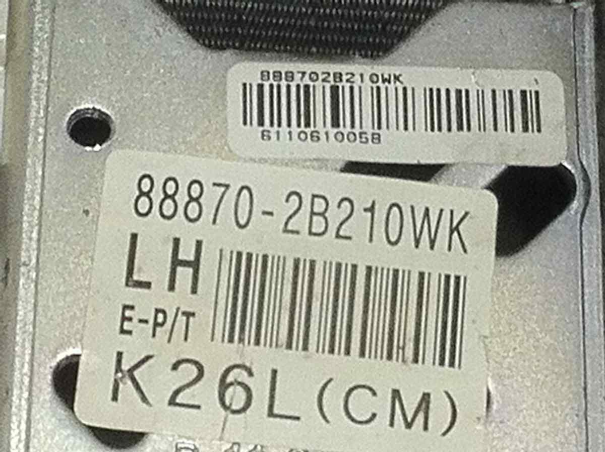 888702B200WK CINTURA DI SICUREZZA  ANT. SX HYUNDAI SANTA FE <br />