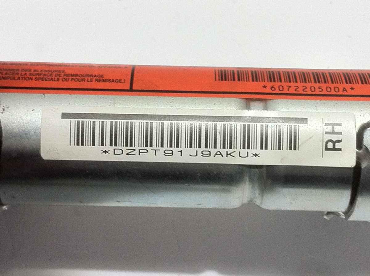 BN8W57KN0 AIRBAG A TENDINA MAZDA 3 1600D <br />