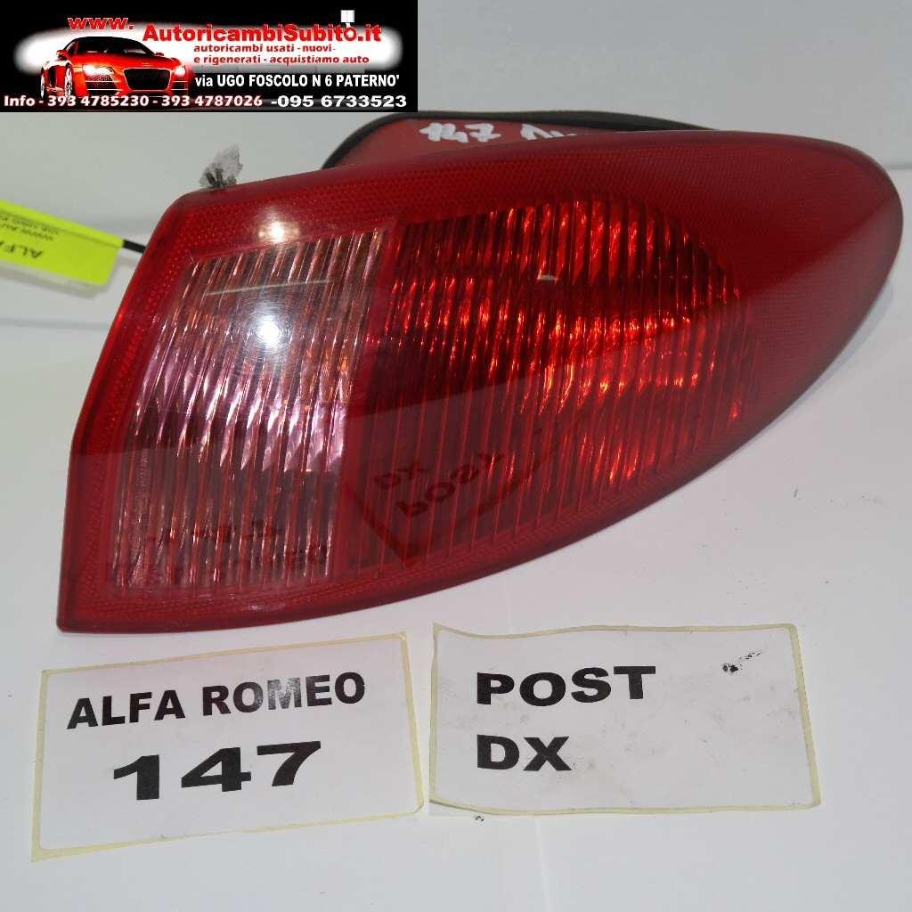 Alfa romeo 147 dal 2000 al 2004 fanale posteriore dx