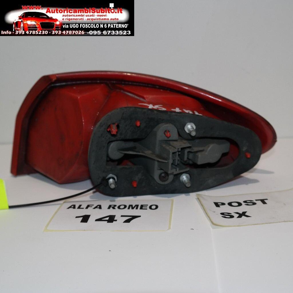 Alfa romeo 147 dal 2000 al 2004 fanale posteriore sx