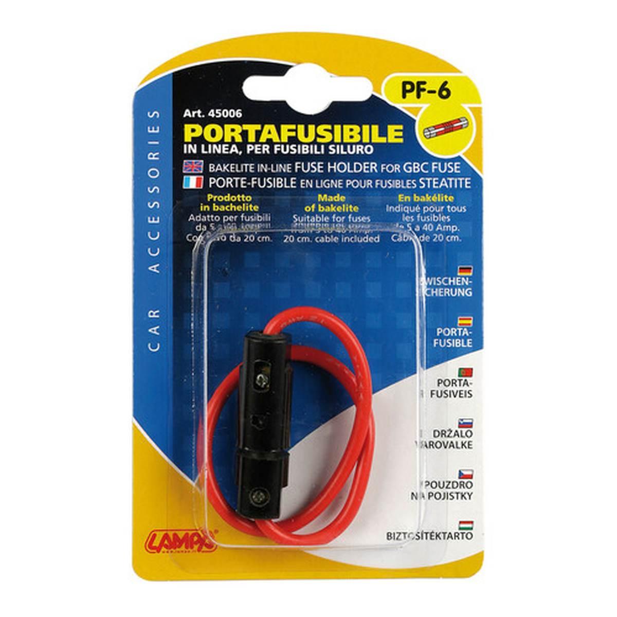 PF-6, portafusibile in bachelite