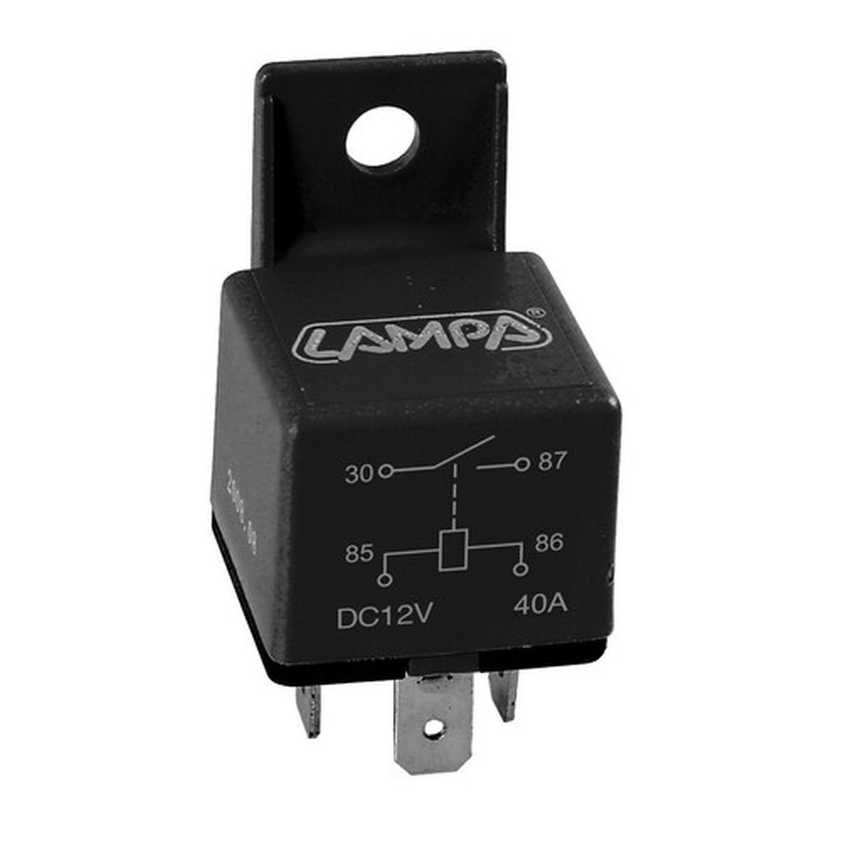 Relay universale 4 contatti - 12V - 30A