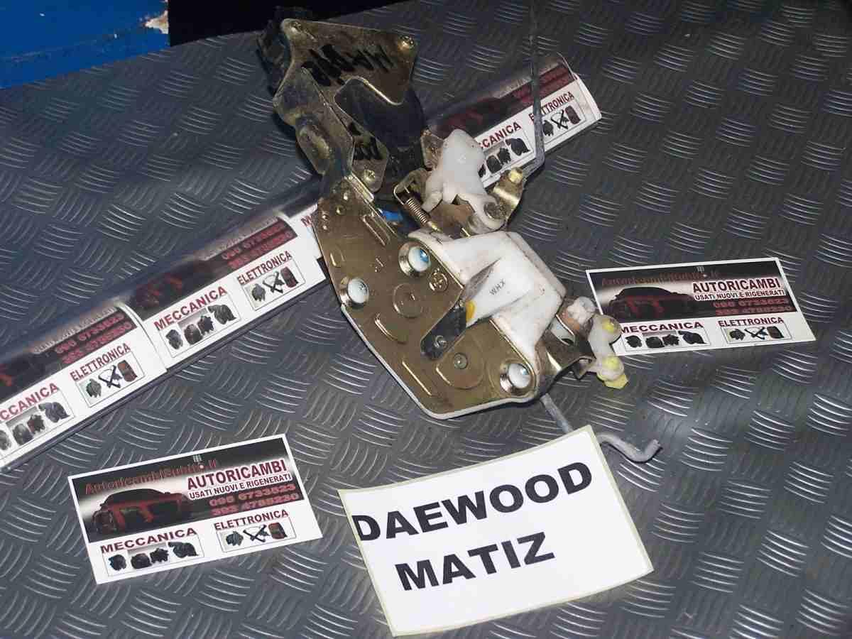 Daewoo matiz dal 1999 al 2005 chiusura porta posteriore dx
