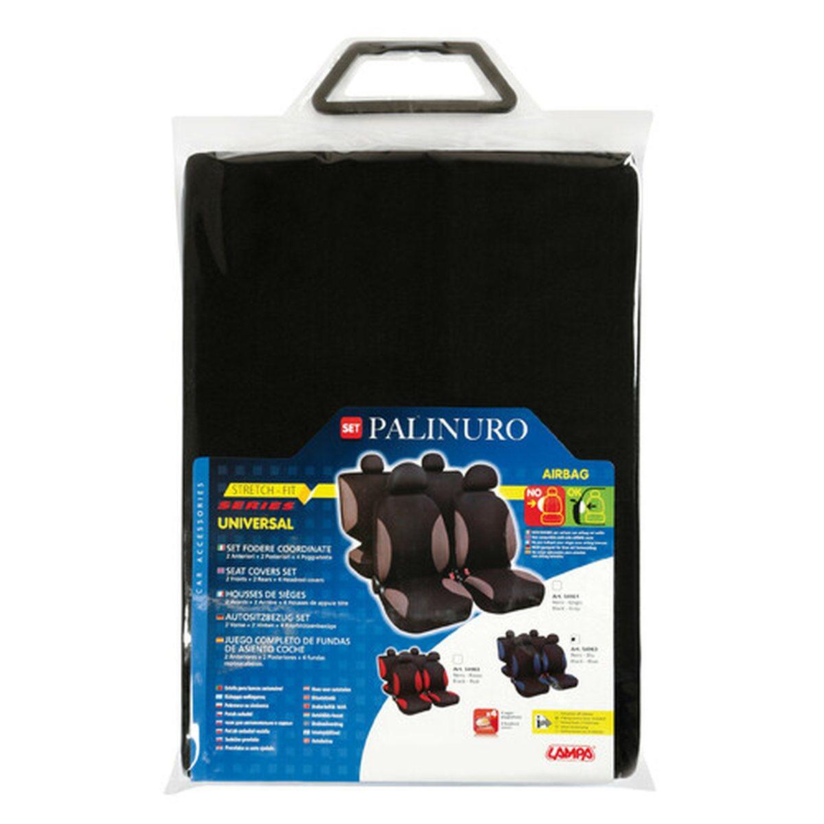 Palinuro, set fodere coordinate - Nero/Blu