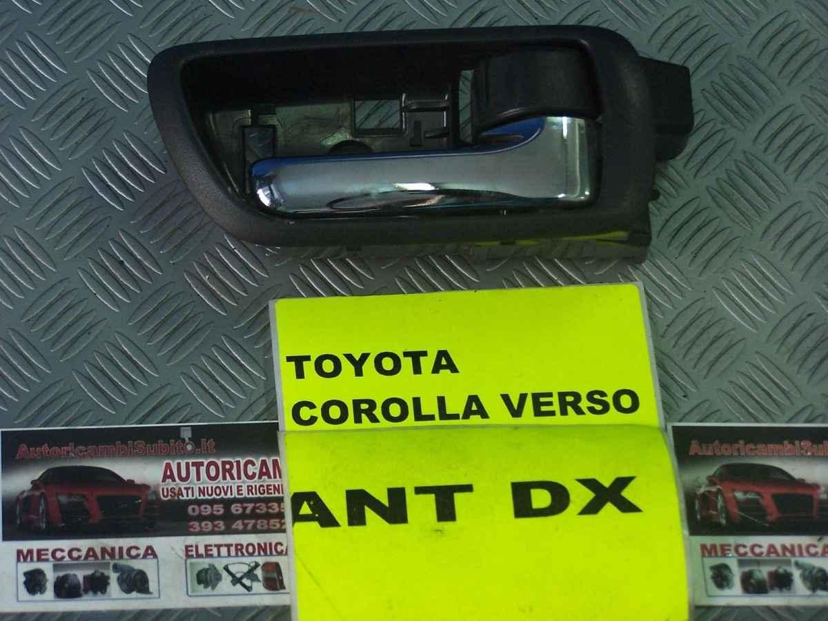 Toyota corolla verso dal 2004 al 2009 maniglia interna anteriore dx