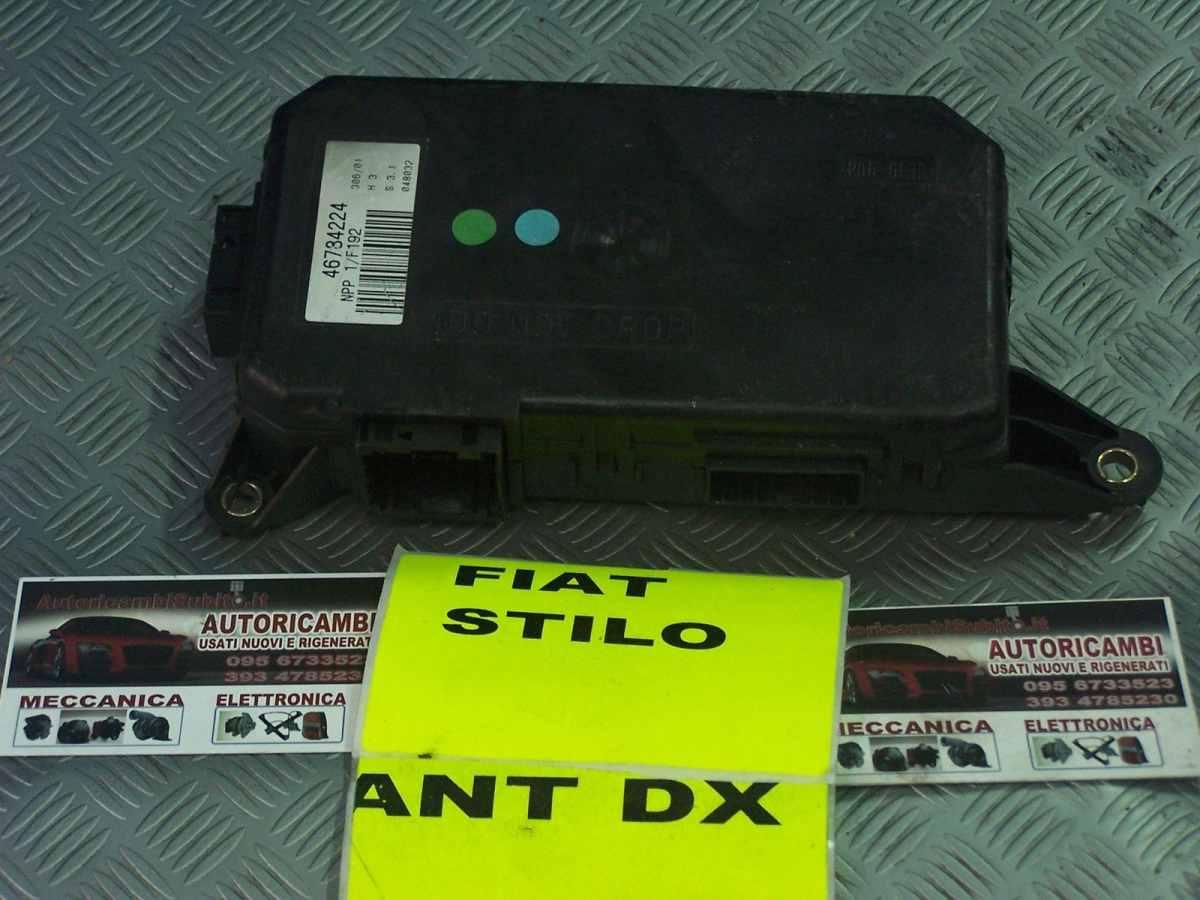 Fiat stilo 46784224 centralina portiera anteriore dx