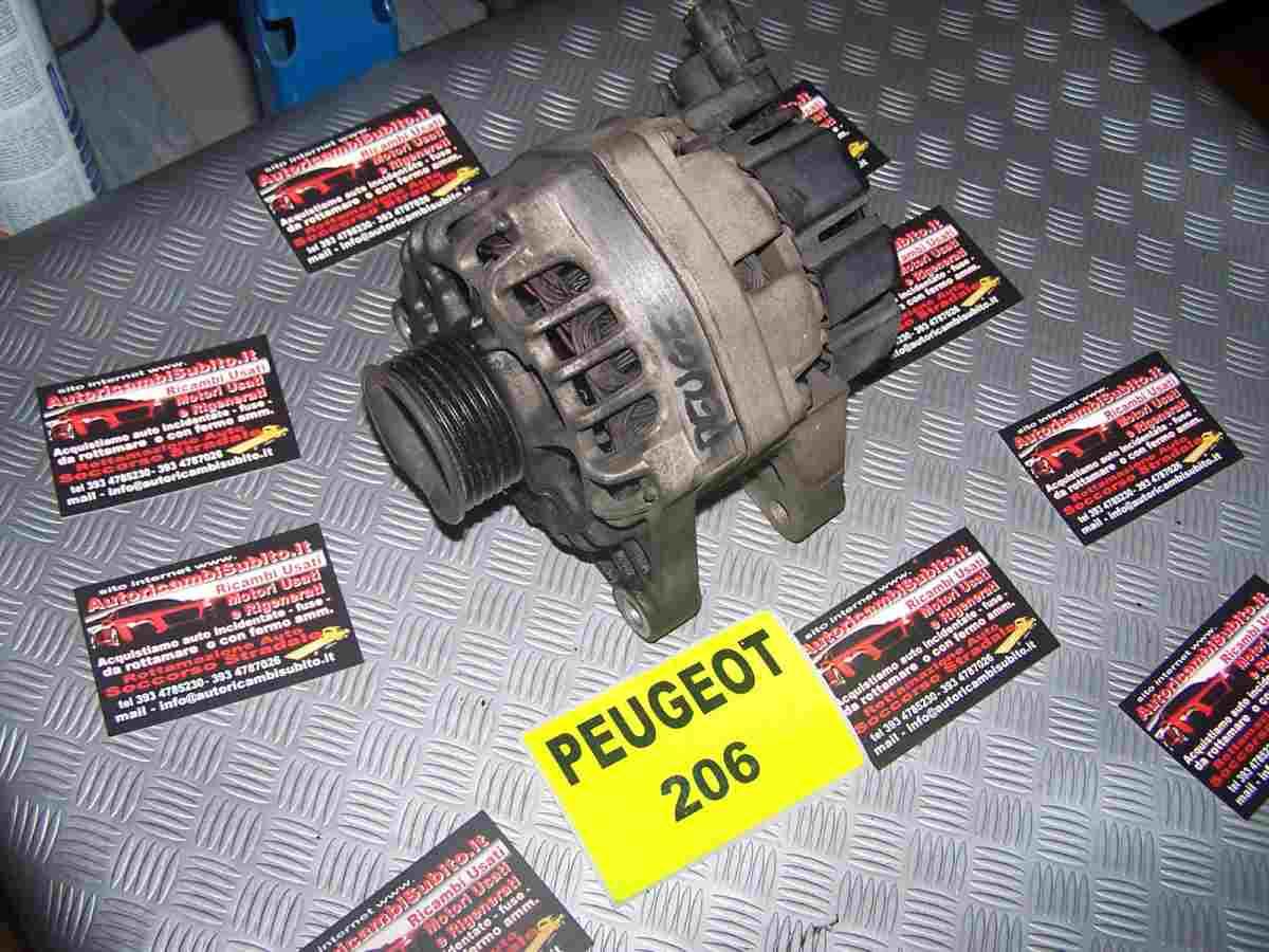Peugeot 206 1600 bz dal 2003 al 2007 alternatore