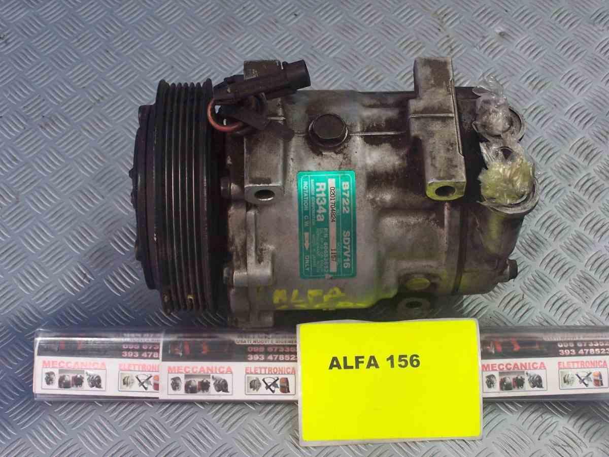 Alfa romeo 156 1800 bz r134a 0201704824 compres aria condiz