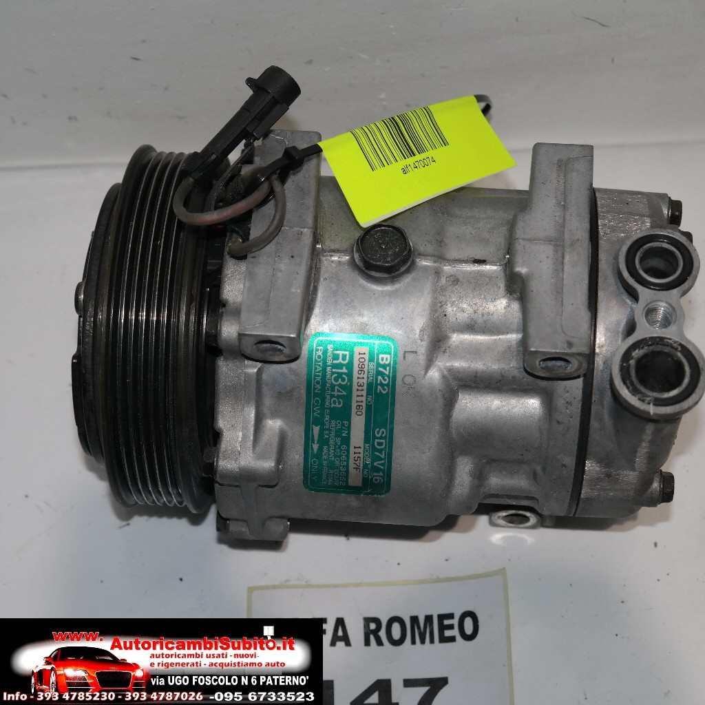 Alfa romeo 147 1900 jtd r134a10961311160 compres aria condiz