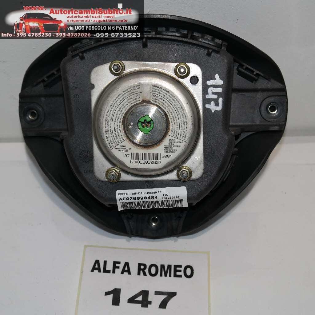 Alfa romeo dal 2000 al 2004 airbag volante