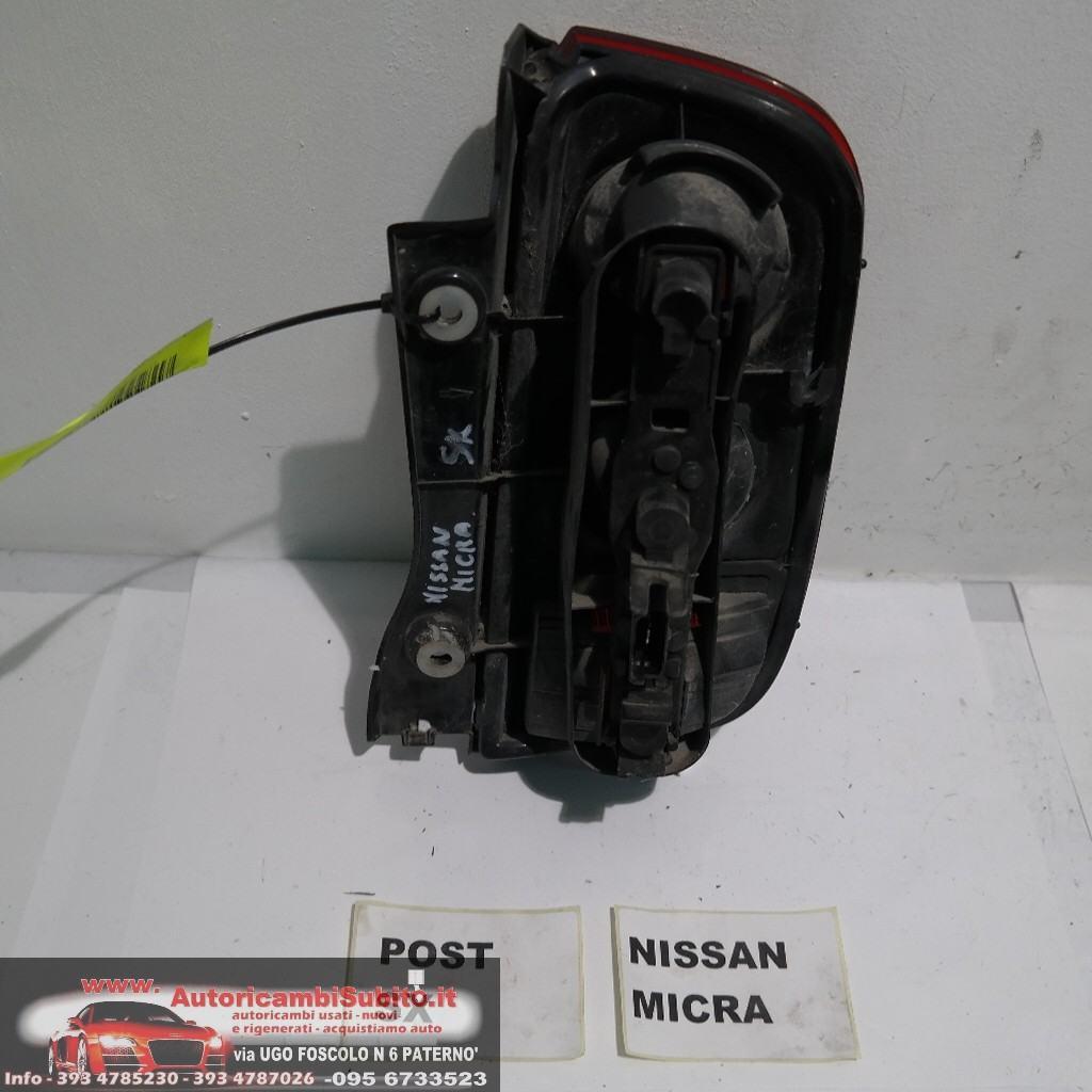 Nissan micra dal 2003 al 2008 fanale posteriore sx