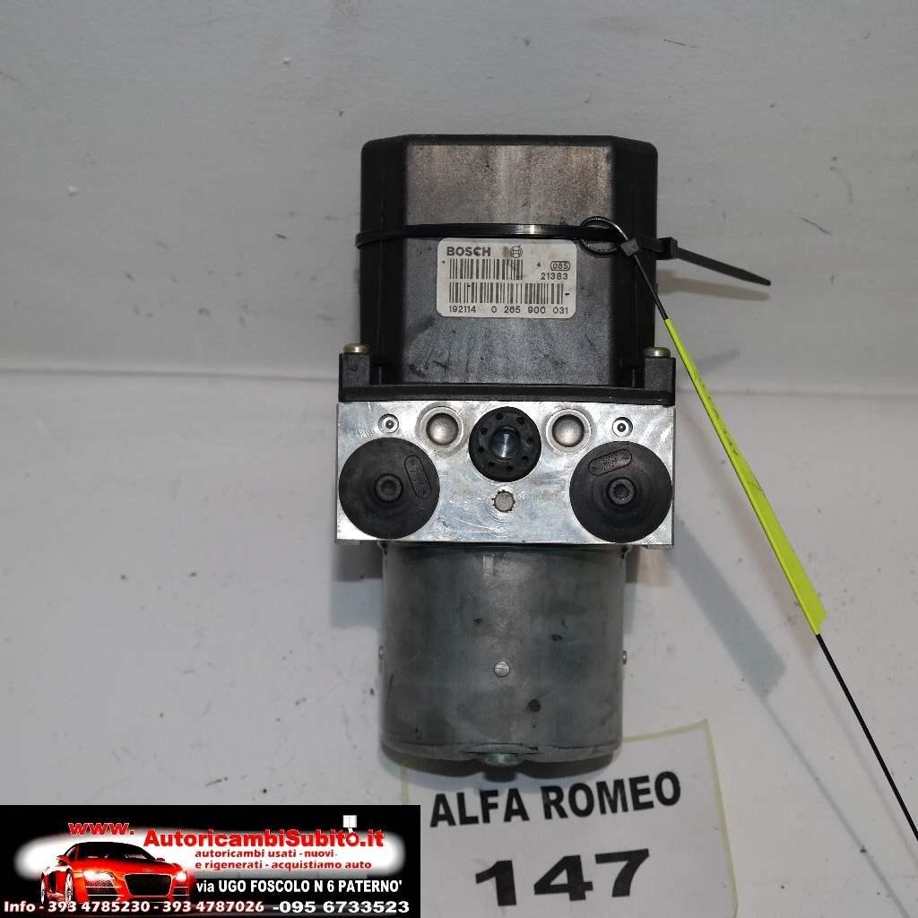 Alfa romeo 147 1900 jtd 0265224061 centralina abs bosch
