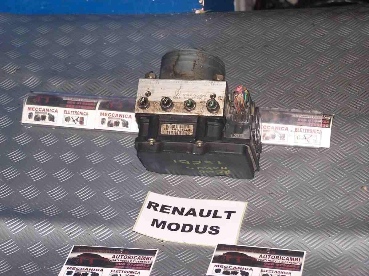 Renault modus 1500 dci 0265231359 centralina abs bosch