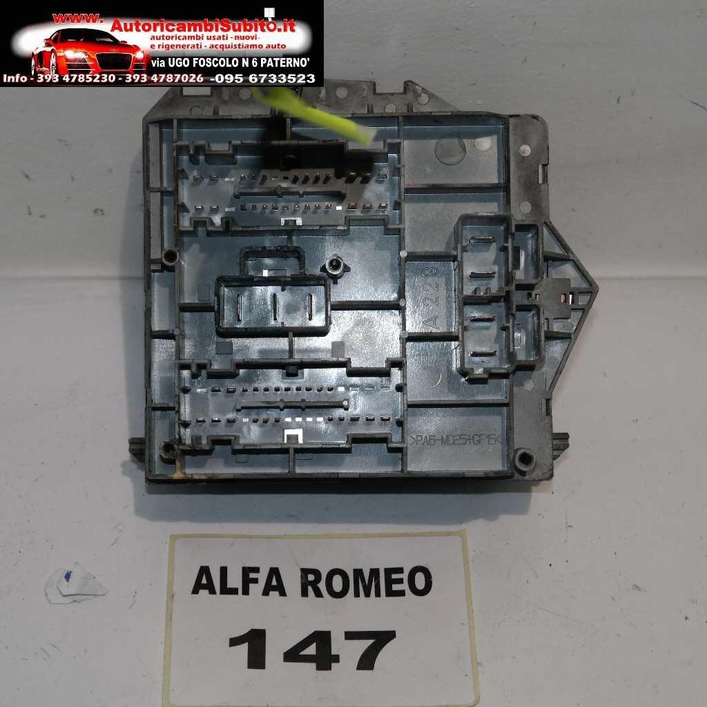 Alfa romeo 147 1900 jtd cod 46558760 body computer