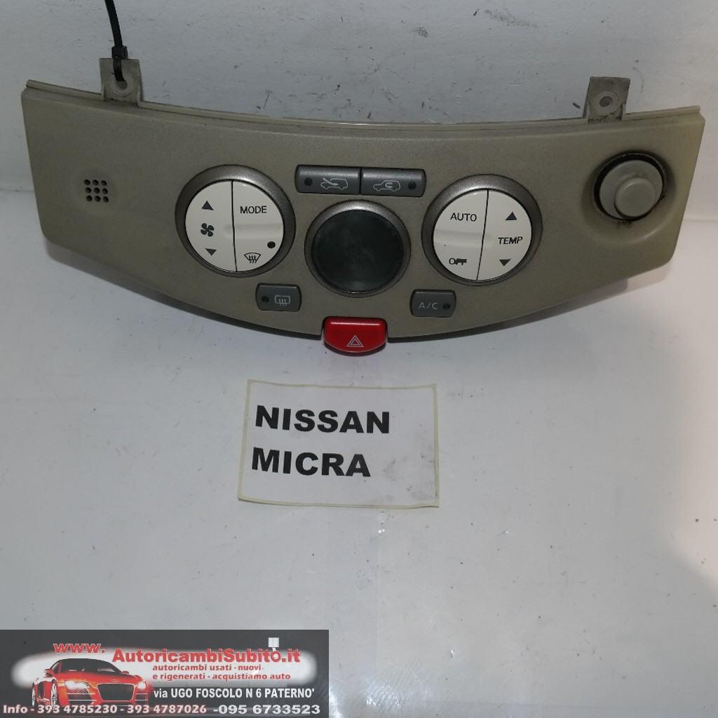 Nissan micra dal 2003 al 2008 comandi clima digitale