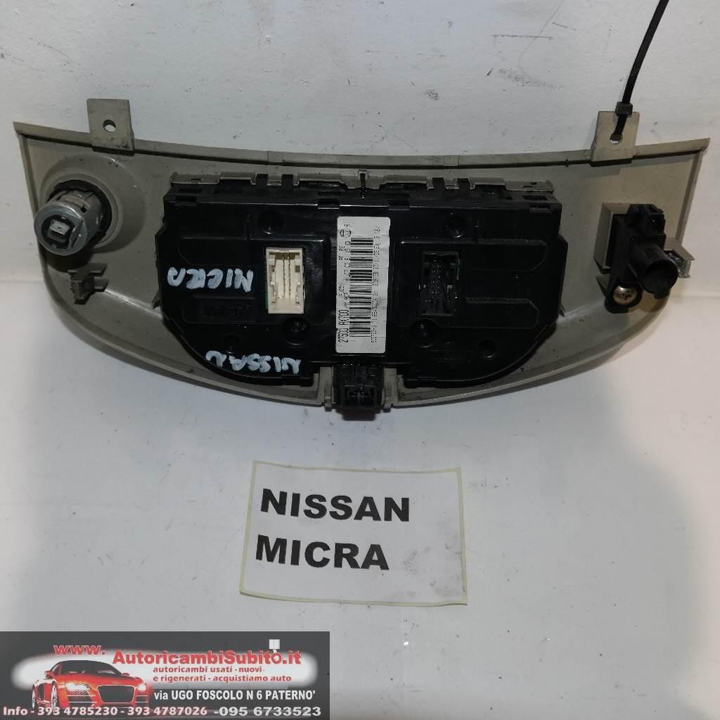 Nissan micra dal 2003 al 2008 comandi clima digitale