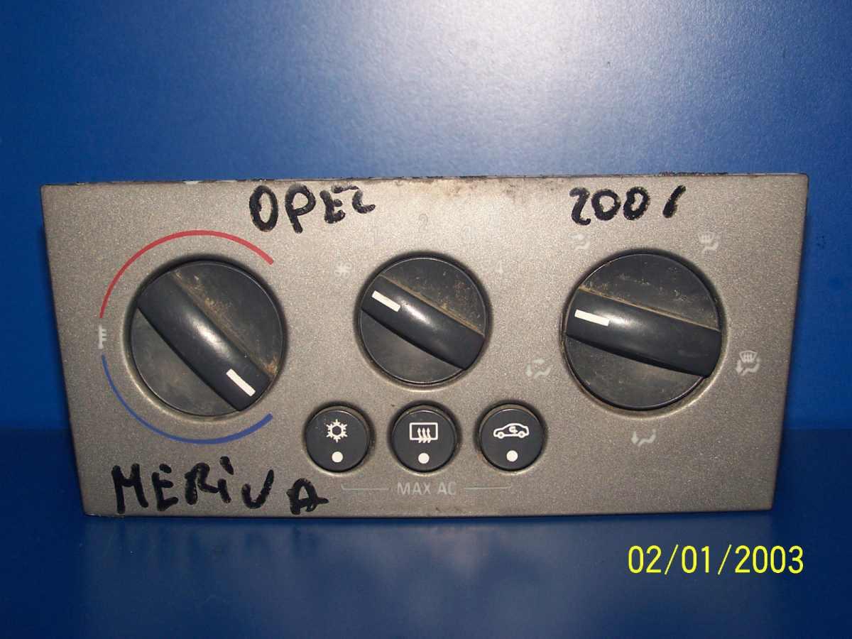 Opel meriva dal 2003 al 2010 comandi clima manuali