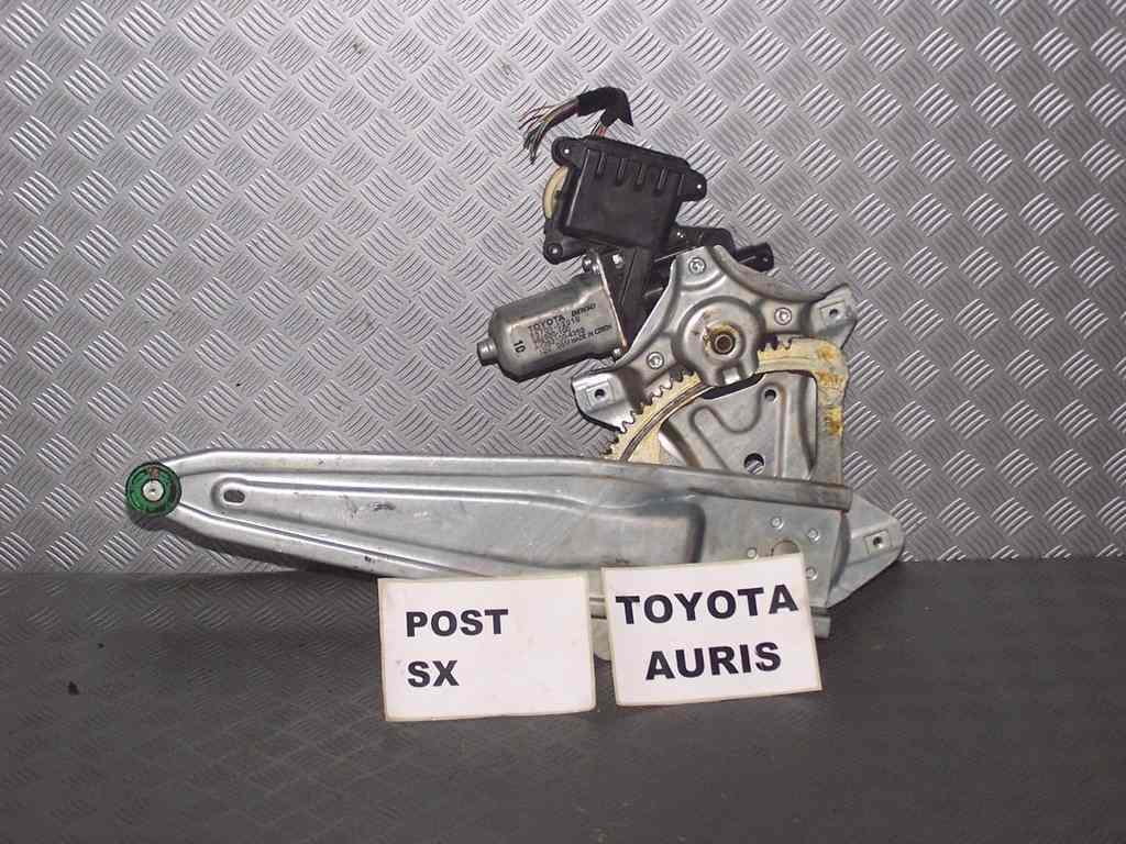 Toyota auris dal 2007 alzavetro elettrico posteriore sx