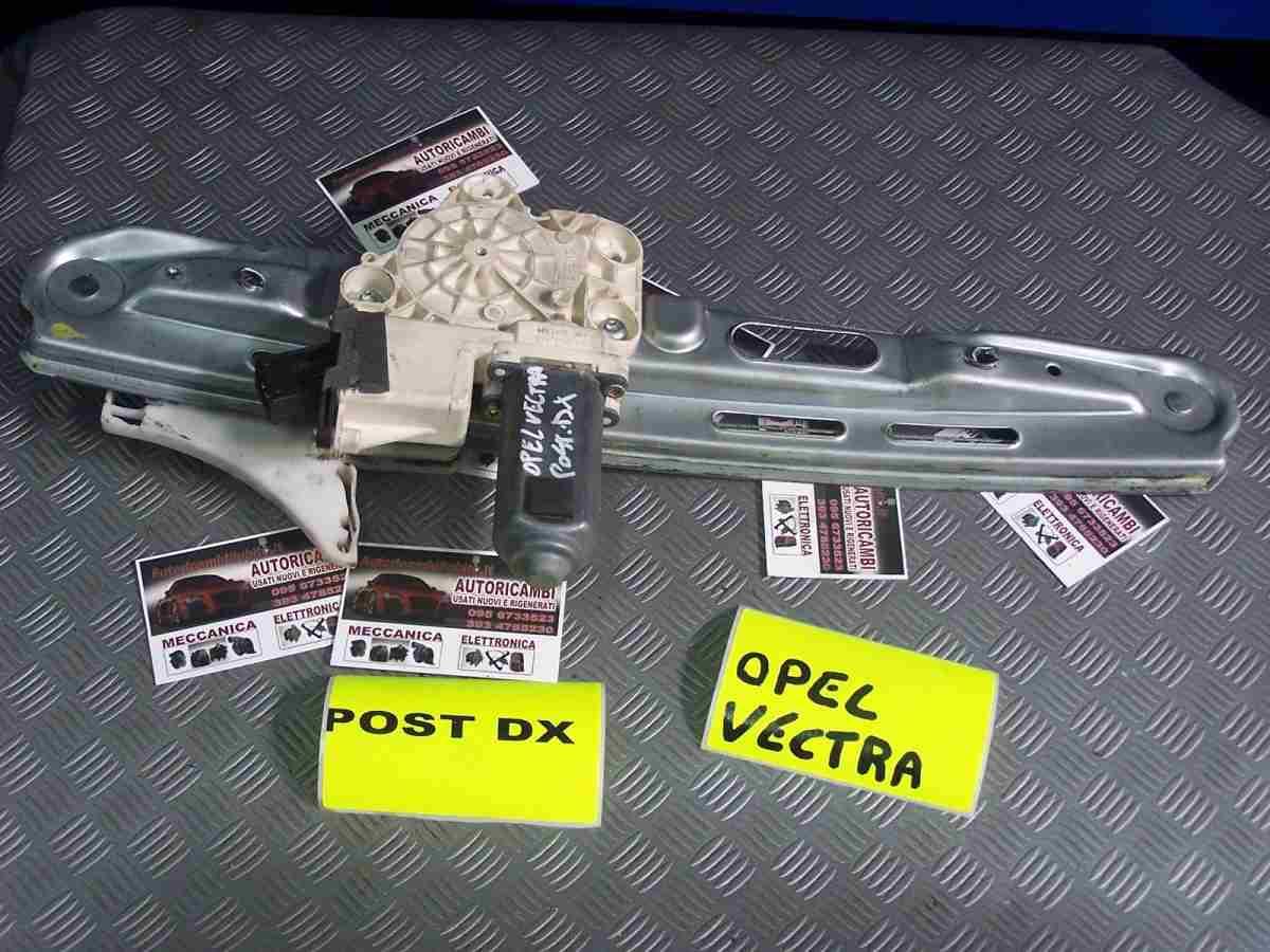 Opel vectra dal 2000 al 2005 alzavetro elettrico posteriore dx