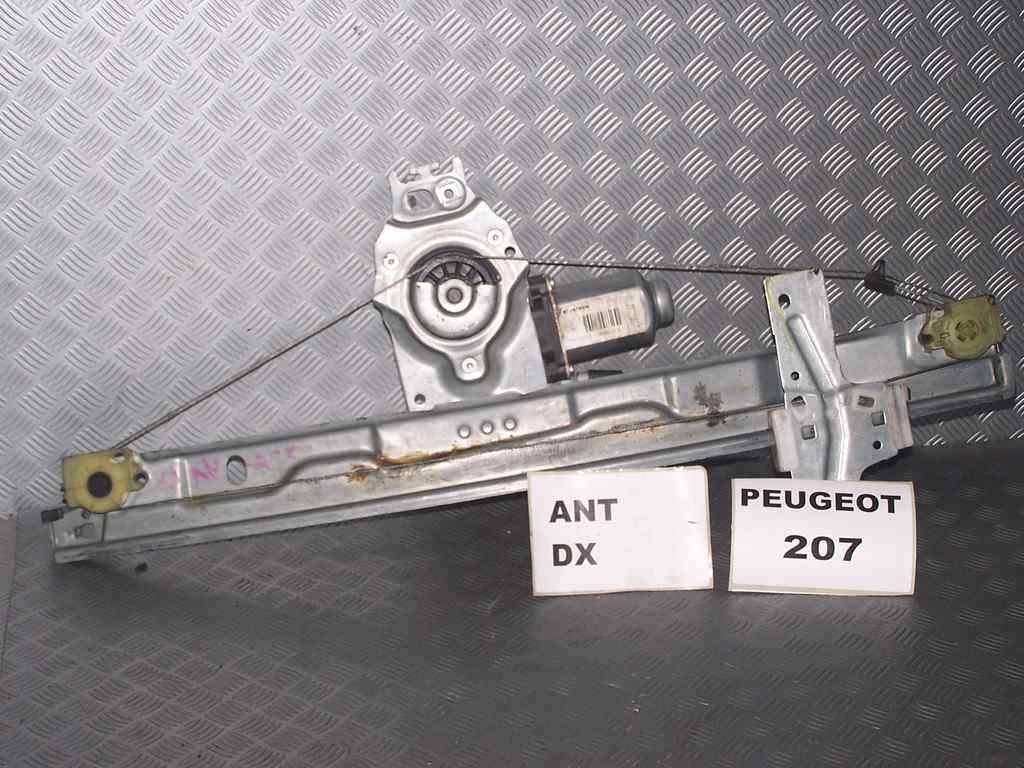 Peugeot 207 dal 2006 al 2015 alzavetro elettrico anteriore dx