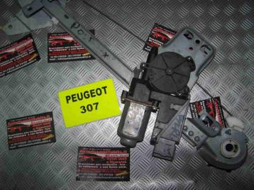Peugeot 307 dal 2003 al 2008 alzavetro elettrico posteriore sx