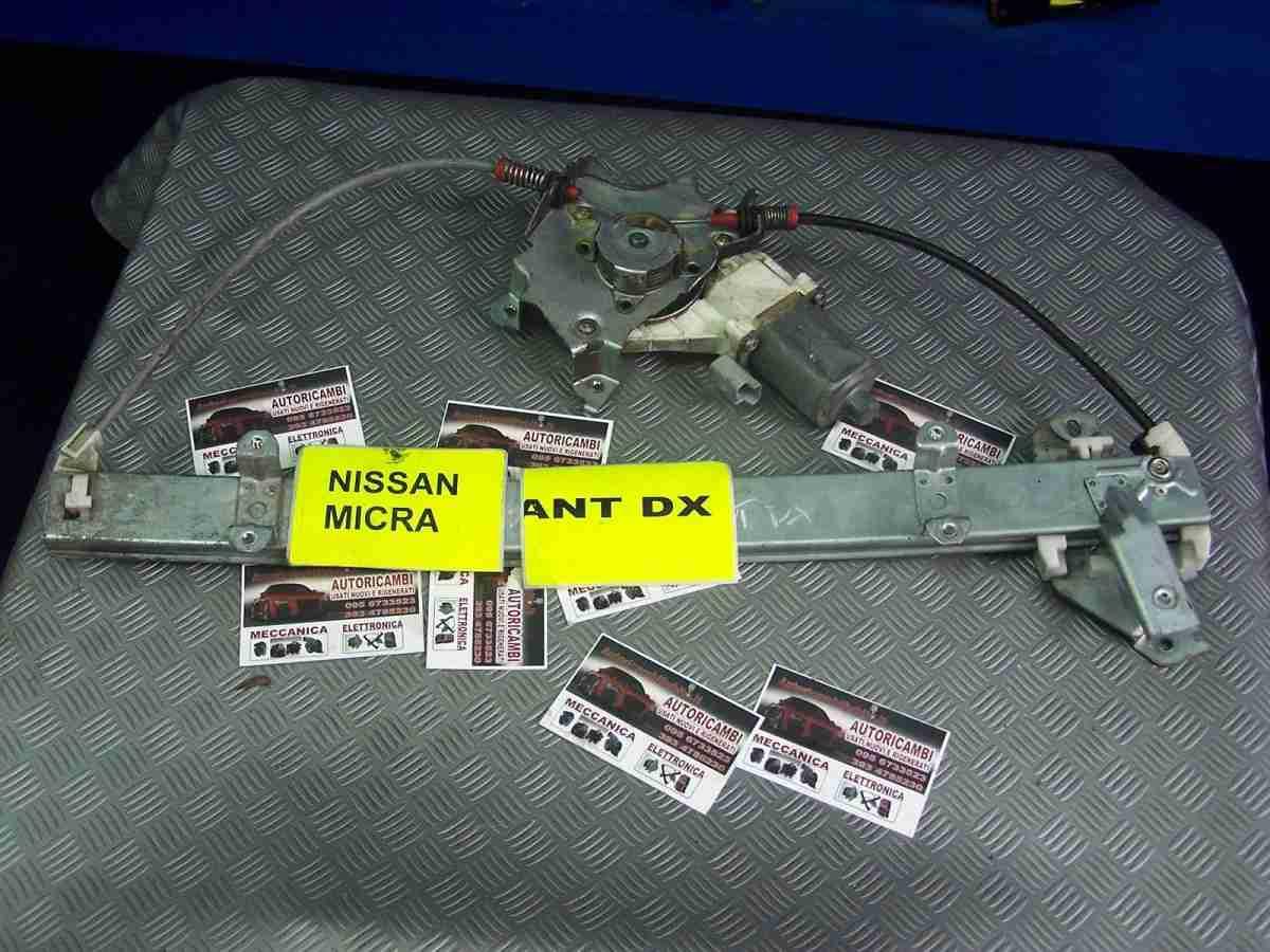 Nissan micra dal 2003 al 2008 alzavetro elettrico anteriore dx