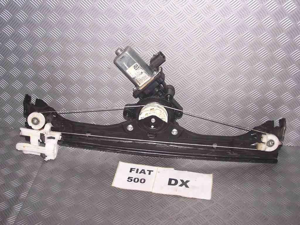 Fiat 500 dal 2007 alzavetro elettrico anteriore dx