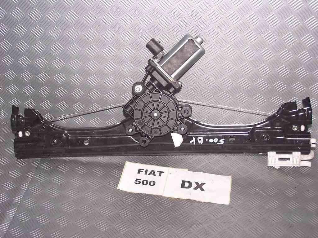 Fiat 500 dal 2007 alzavetro elettrico anteriore dx