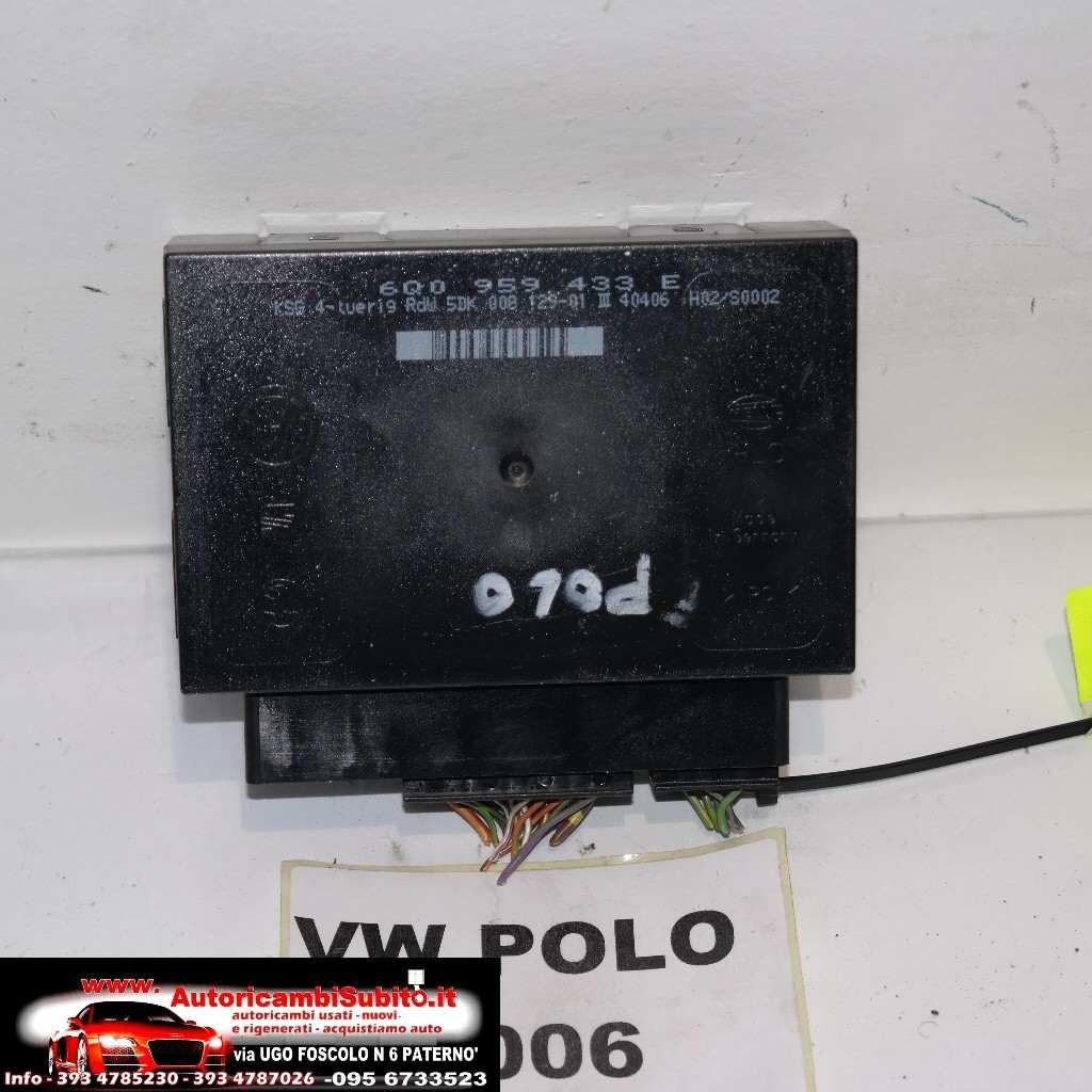 Vw polo dal 2005 al 2009 6q0959433e centralina hella