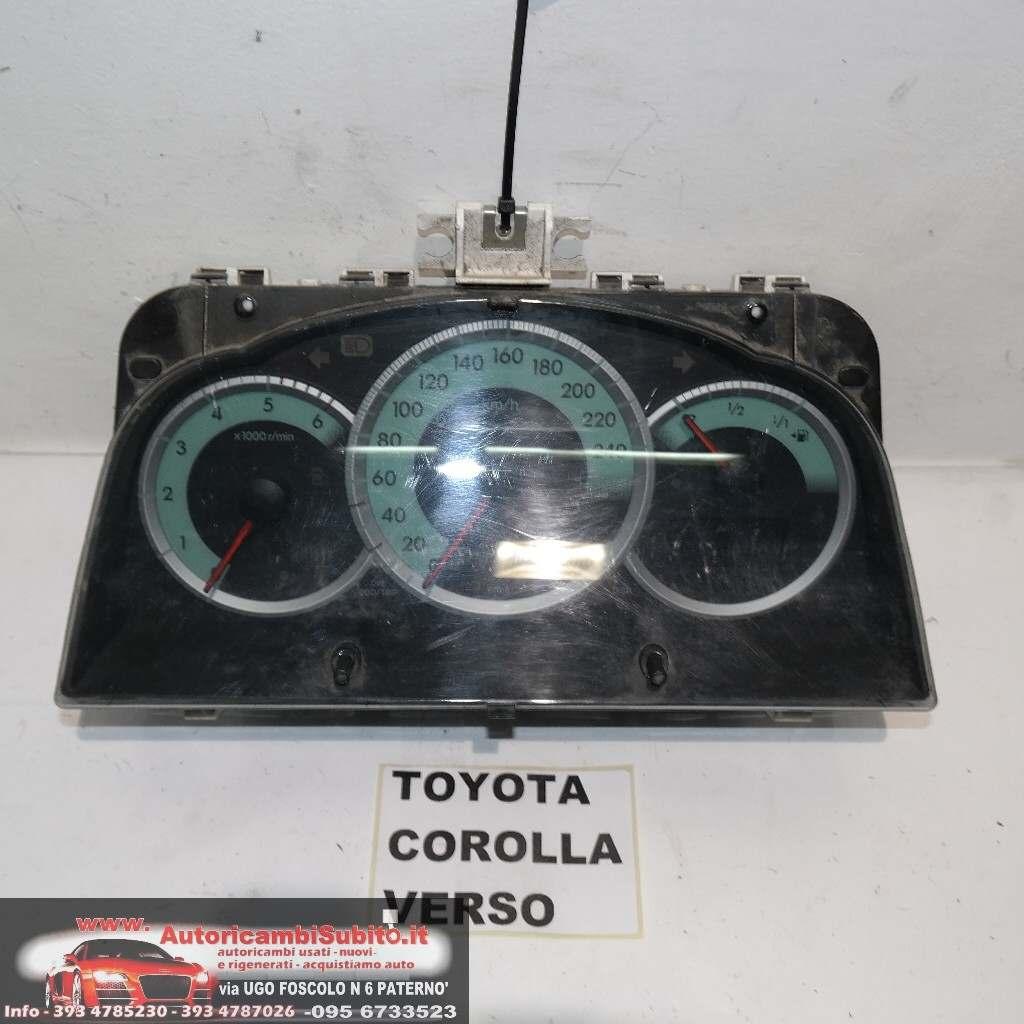 Toyota corolla verso dal 2004 al 2009 contakm
