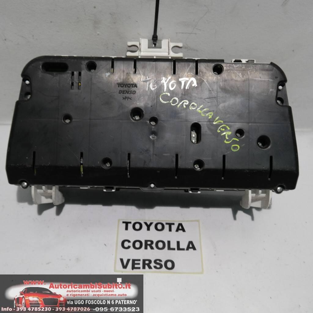 Toyota corolla verso dal 2004 al 2009 contakm