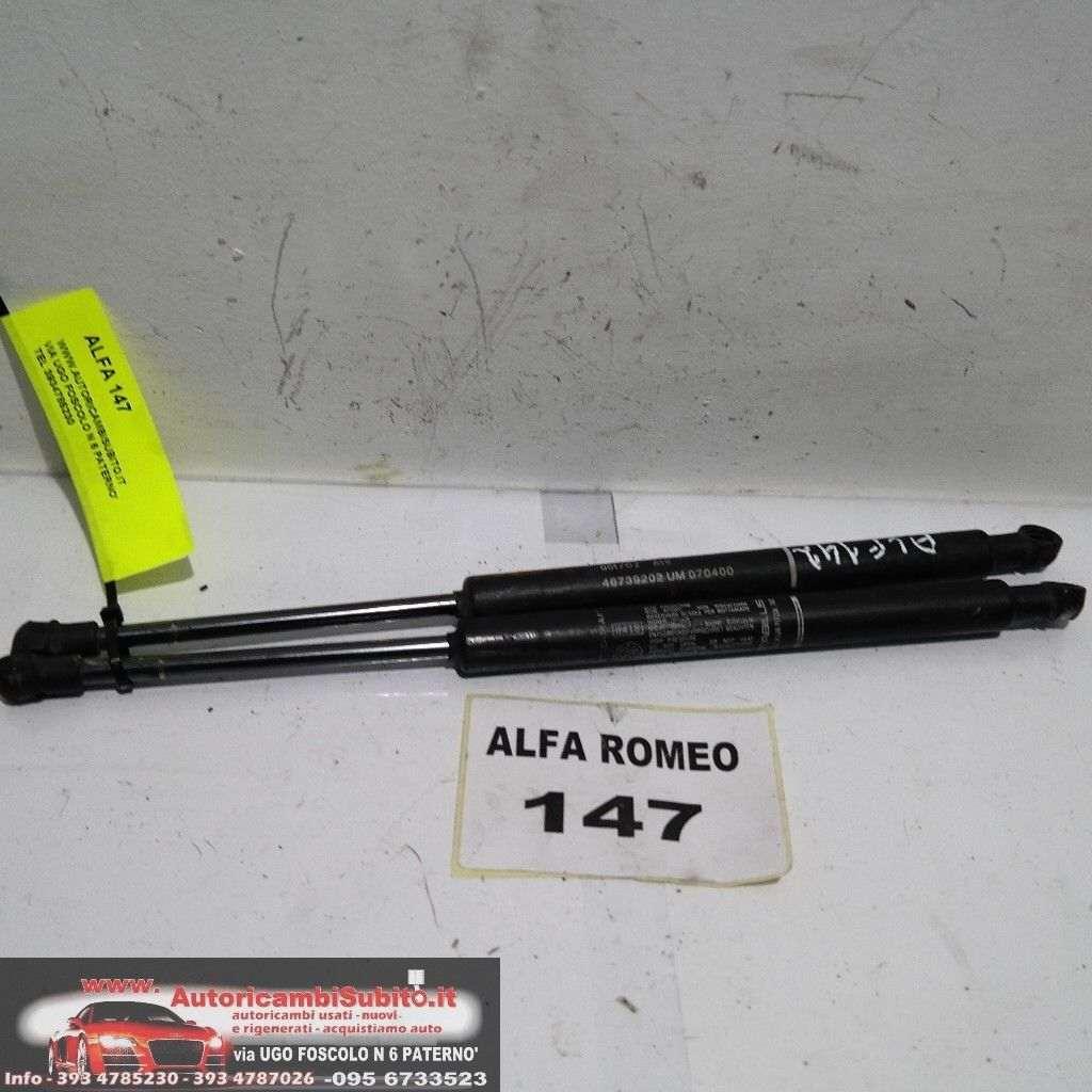 Alfa romeo 147 dal 2000 al 2004 pistoncini cofano