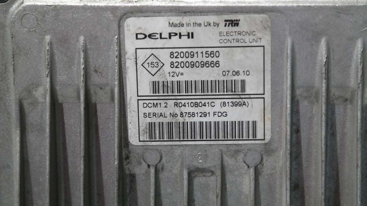 CENTRALINA MOTORE RENAULT CLIO 1500 DCI 8200911560<br /><br /><br />