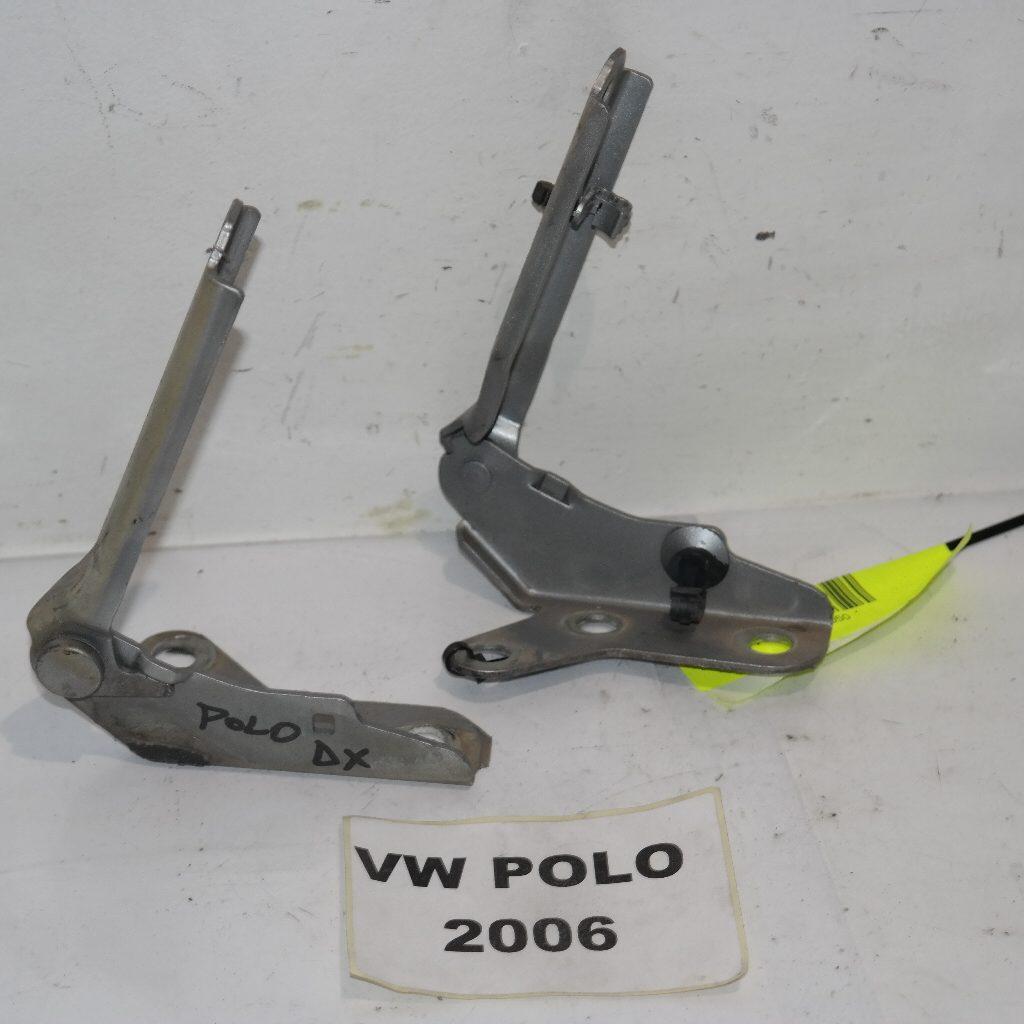 Volkswagen polo dal 2005 al 2009 cerniere cofano