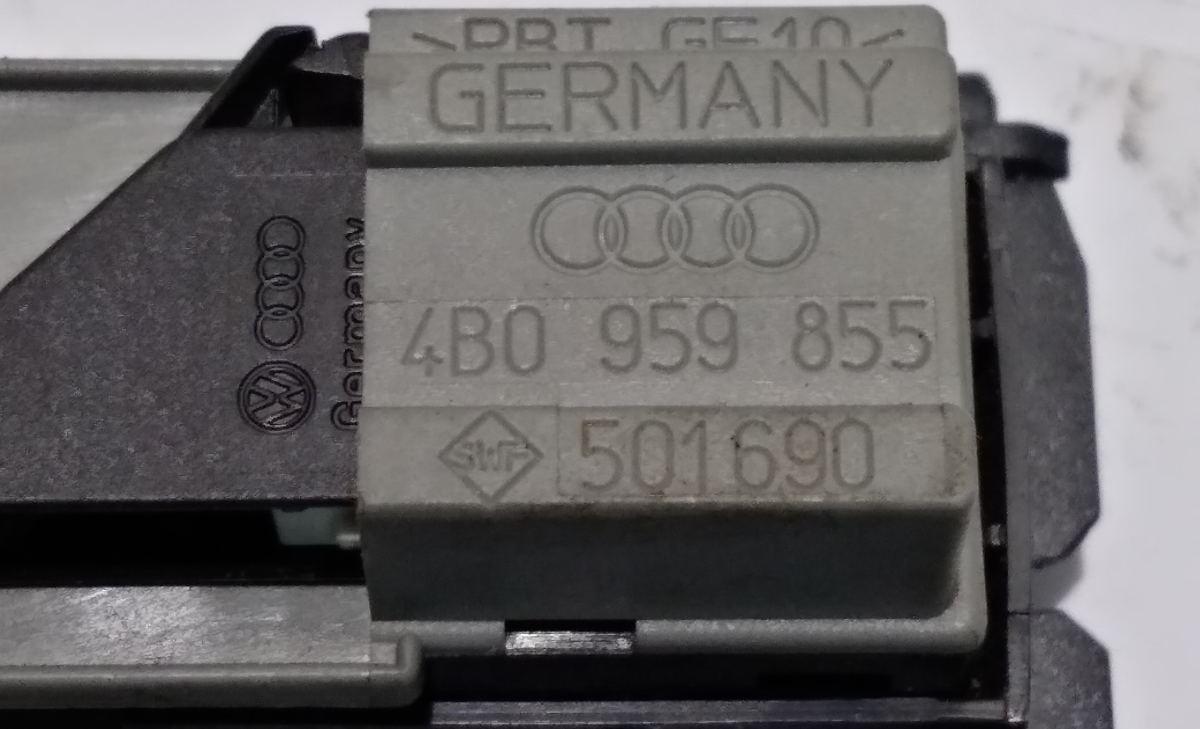 PULSANTE ALZAVETRO POST SX AUDI A6 4B0959855<br /><br /><br />