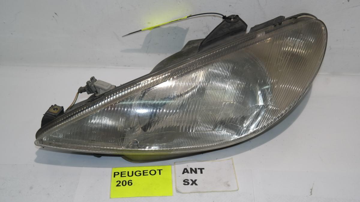 Peugeot 206 dal 2003 al 2007 faro sx leggermente opacizzato