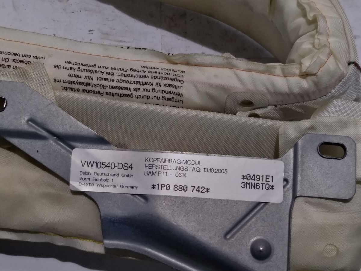 AIRBAG TENDINA  DX SEAT LEON 1P0880742<br /><br /><br />