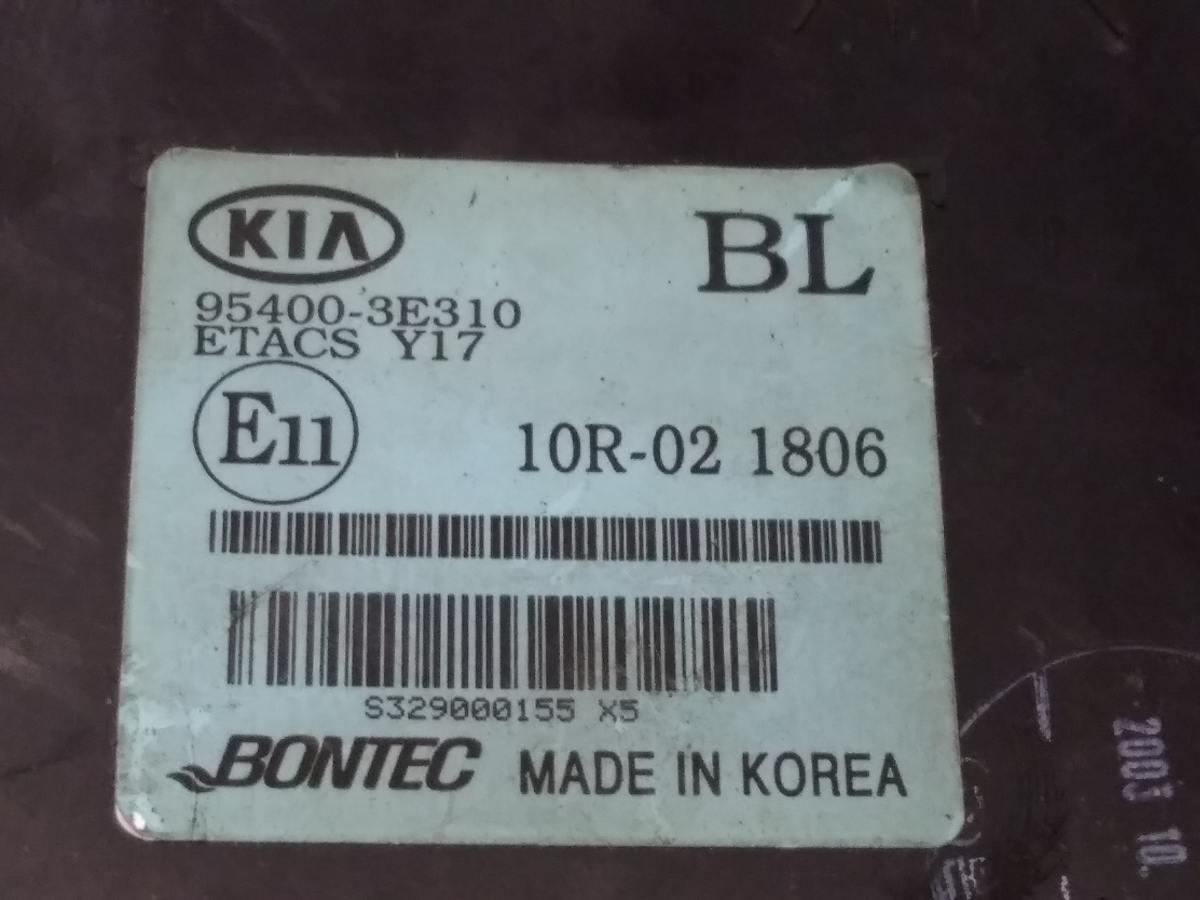 CENTRALINA BODY COMPUTER KIA SORENTO 2002/09 954003E310<br />