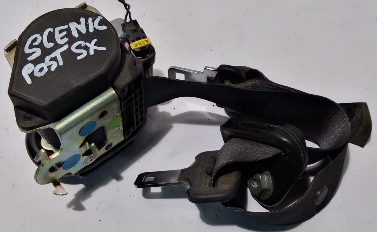 CINTURA DI SICUREZZA POST SX RENAULT SCENIC 2006/09 8200309237<br />