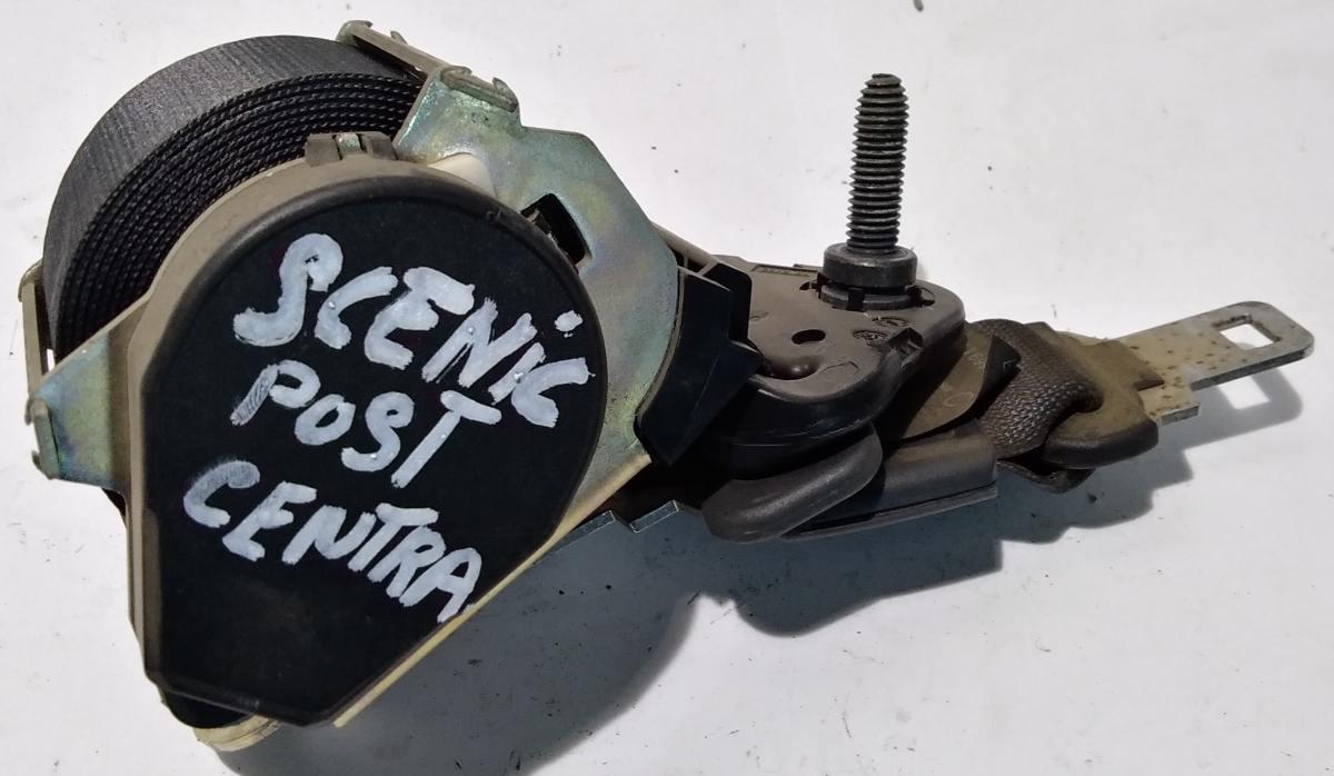 CINTURA DI SICUREZZA POST CENTRALE RENAULT SCENIC 2006/09 8200309280<br />