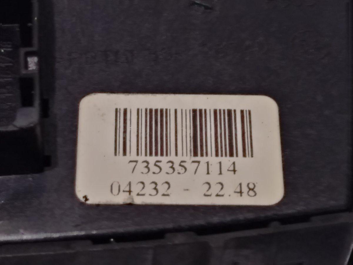 BLOCCO COMANDI LUCI DI EMERGENZA FIAT PANDA 1.3 MJT 2005 735357114<br />
