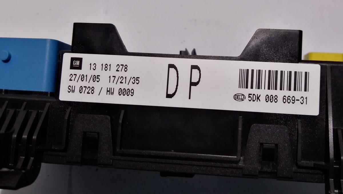 BODY COMPUTER OPEL ASTRA H 1.4 BZ  2005 5DK00866931<br />