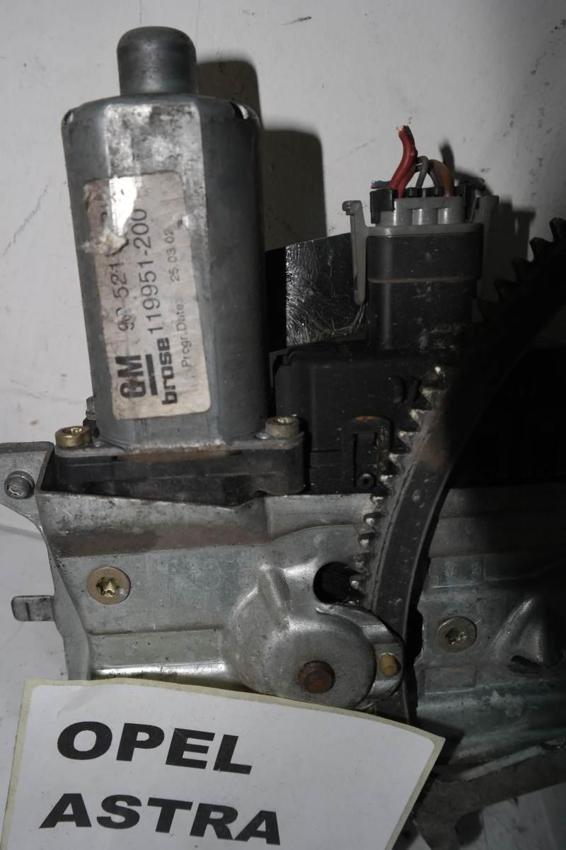 Opel astra alzavetro elettrico anteriore dx