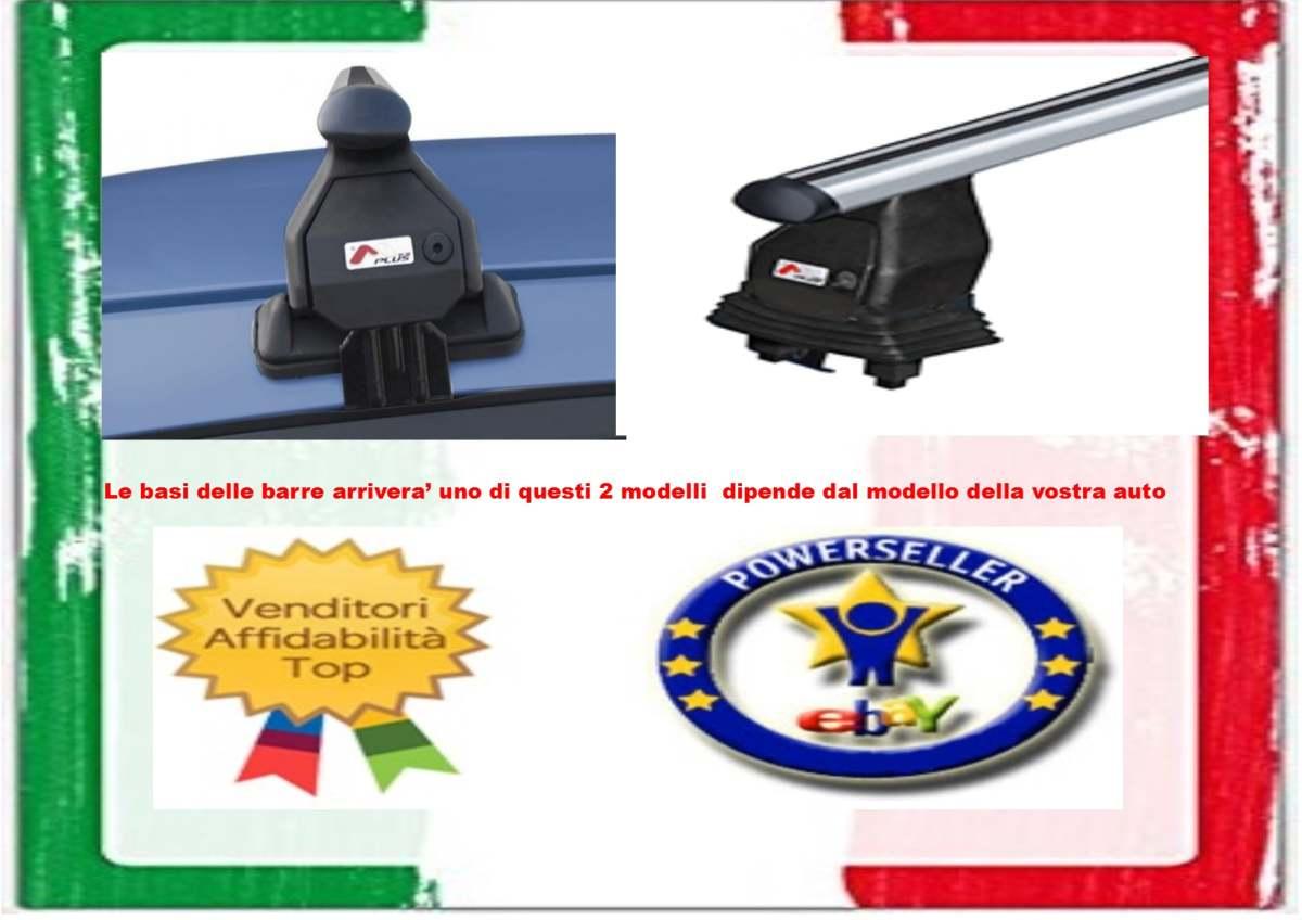 Kit barre porta tutto in alluminio fiat doblo'