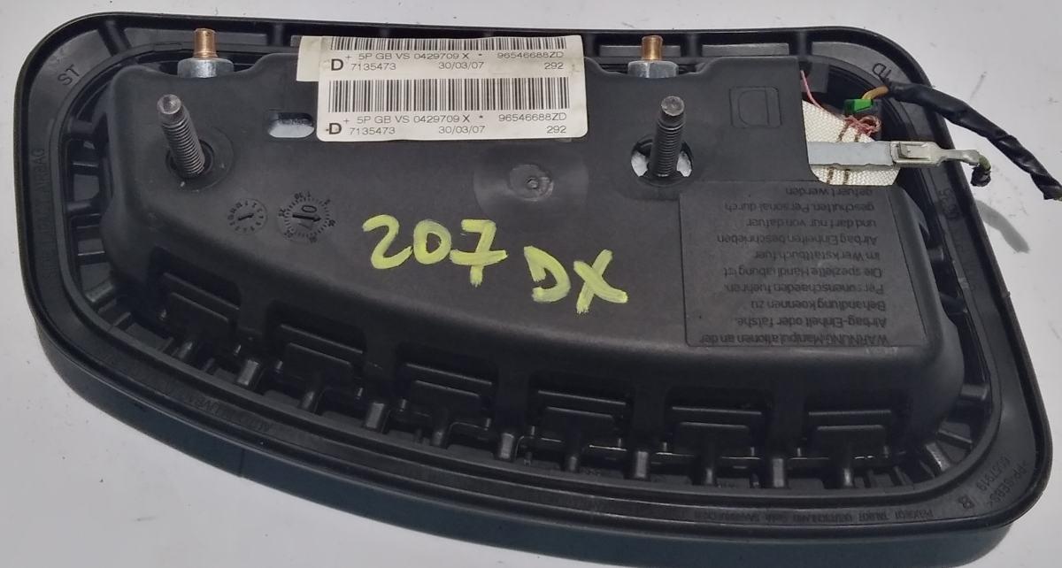 AIRBAG SEDILE DX PEUGEOT 207 1.6 HDI 96546688ZD<br /><br /><br />