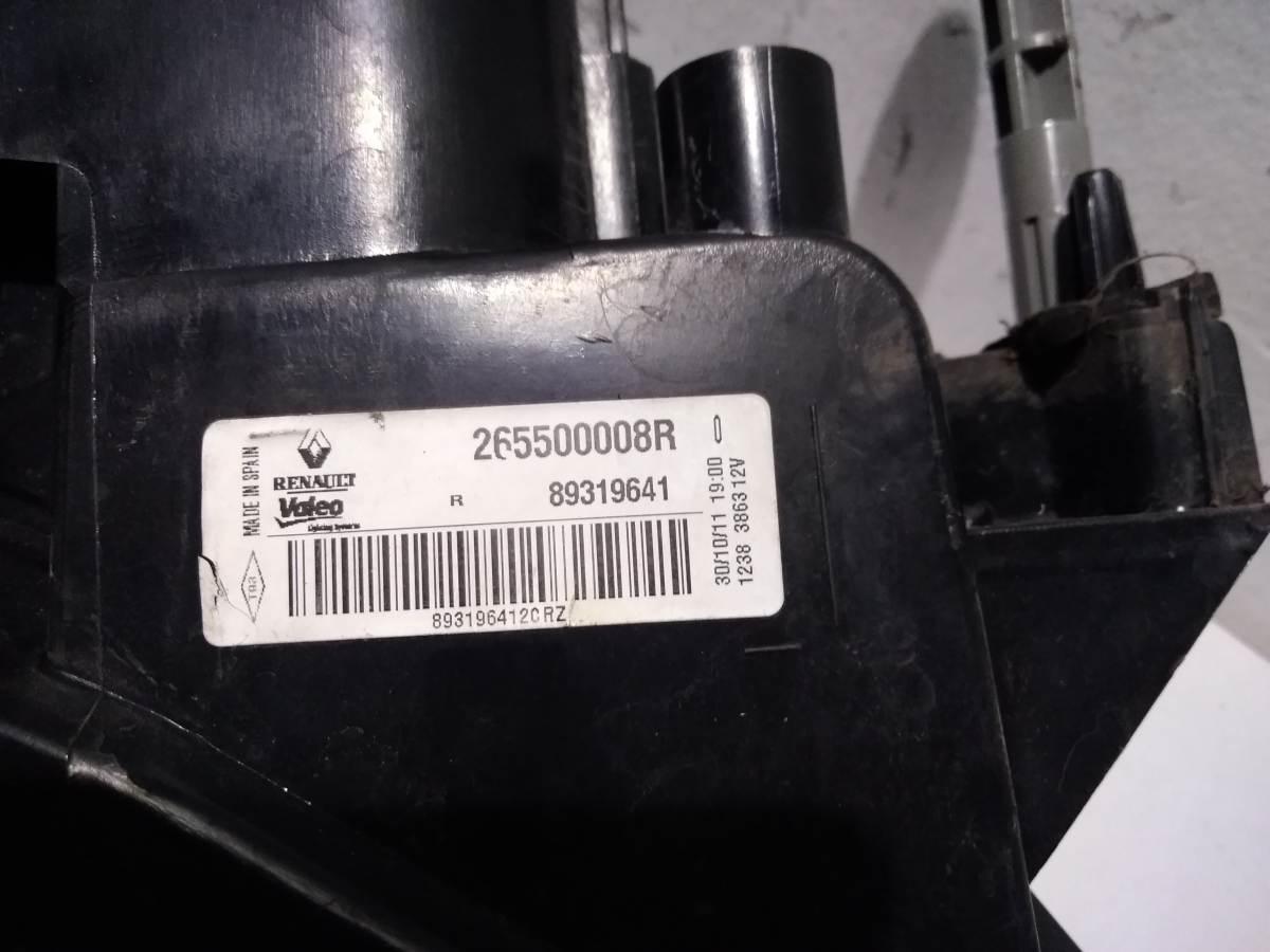 FANALE DX RENAULT MEGANE 1.5 DCI 2012  265500008R<br /><br /><br />