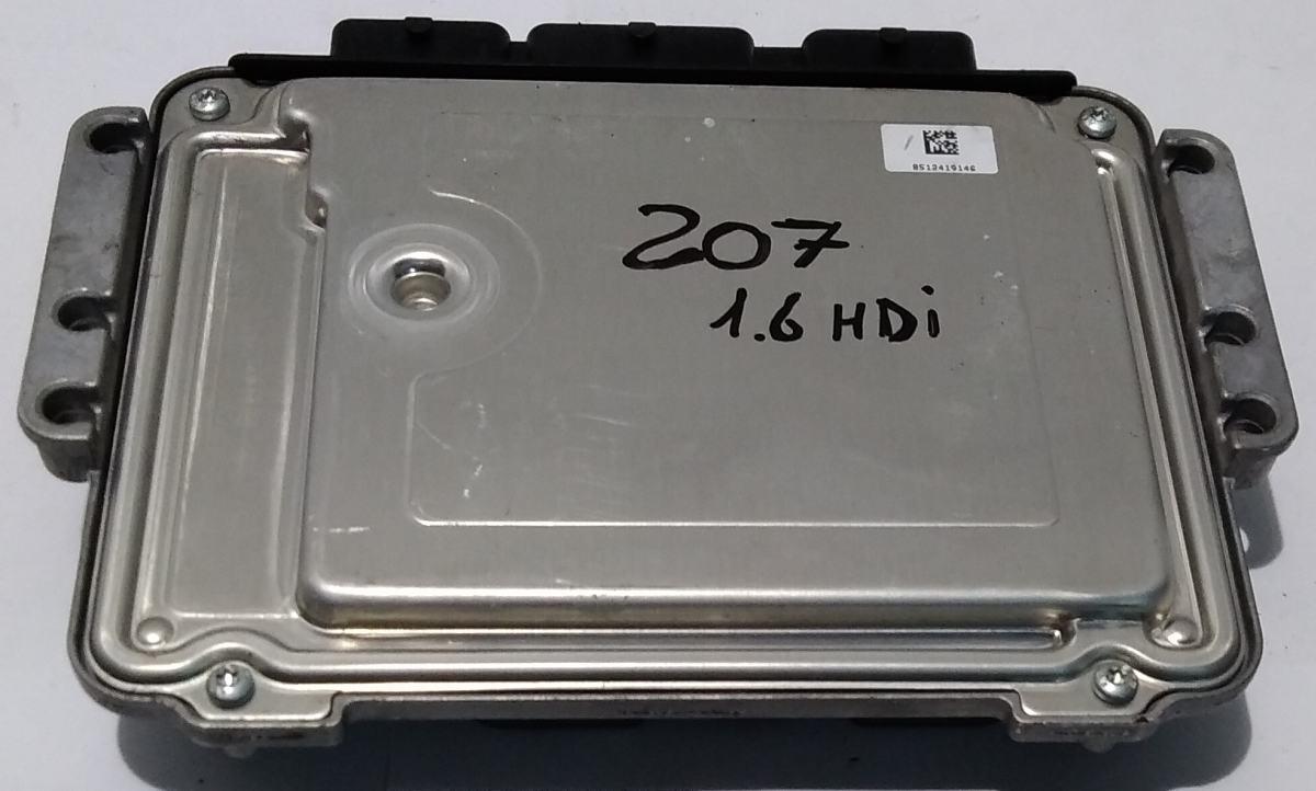 CENTRALINA MOTORE PEUGEOT 207 1.6 HDI 9663755480<br /><br /><br />