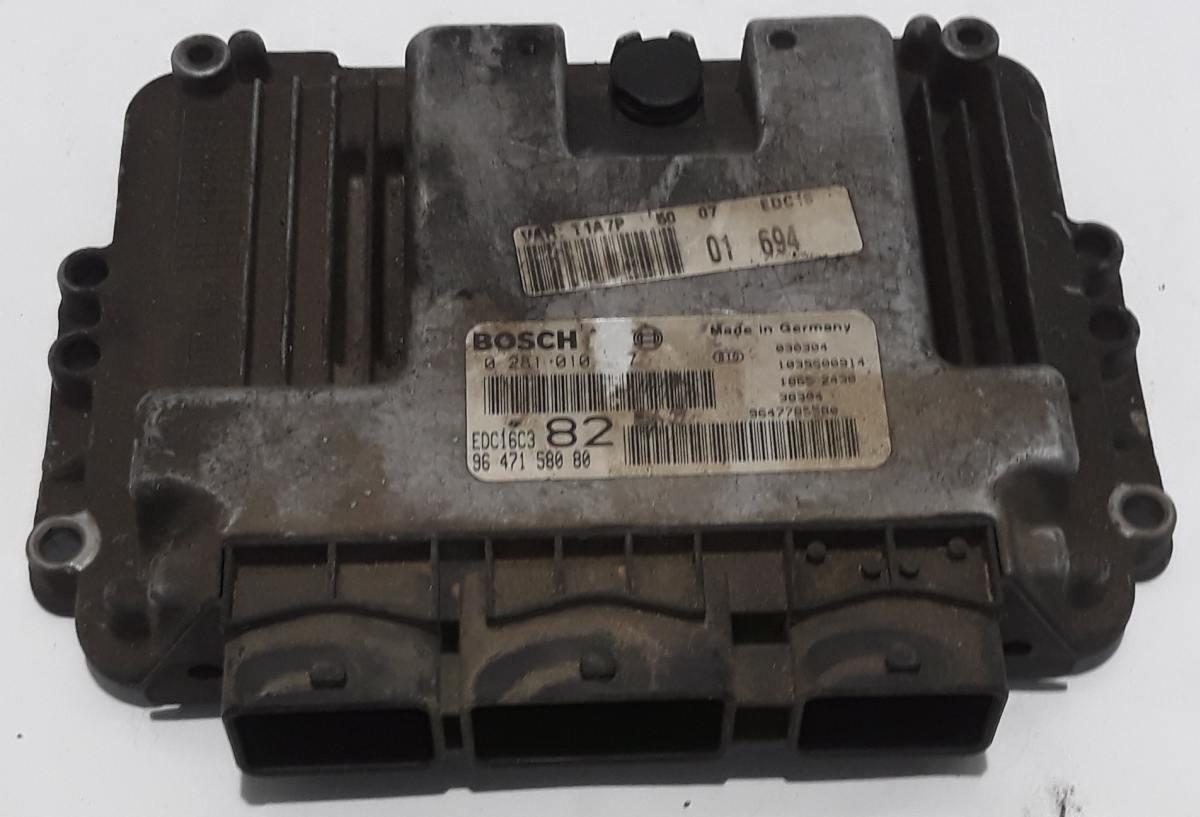 CENTRALINA MOTORE PEUGEOT 206 1.4 HDI 9647158080<br /><br /><br /><br />