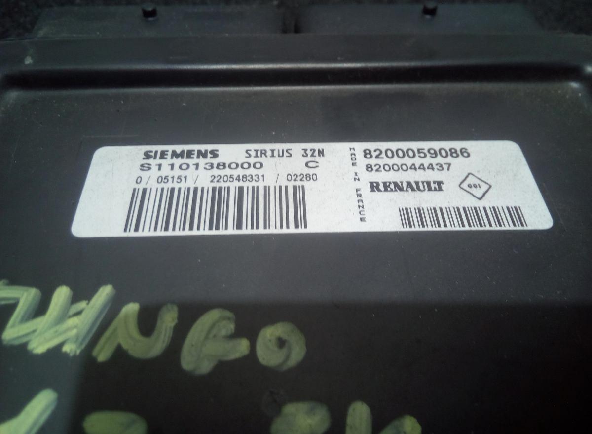 CENTRALINA MOTORE RENAULT TWINGO 2000 8200059086<br /><br /><br />